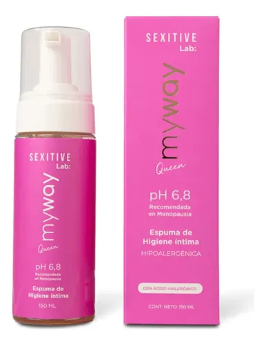 Espuma Íntima Sexitive Queen 150 Ml Sin Fragancia