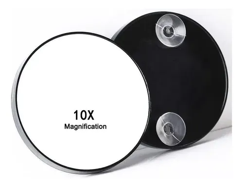 Espejo De Aumento Duradero De 10 Aumentos, Espejo De Maquill
