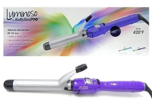 Babyliss Luminoso Buclera 25mm Tenaza Rizadora Peluqueria