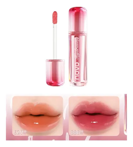 X2 Brillo Labial Hidratante Lipgloss Waterproof Nuevo Brillo