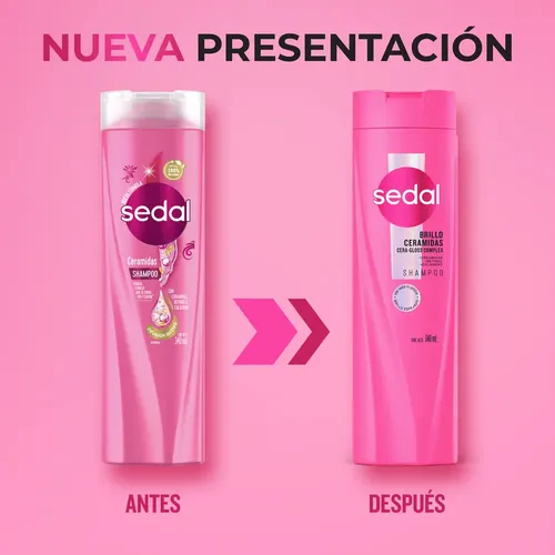 Shampoo SEDAL Ceramidas Botella 340 ml