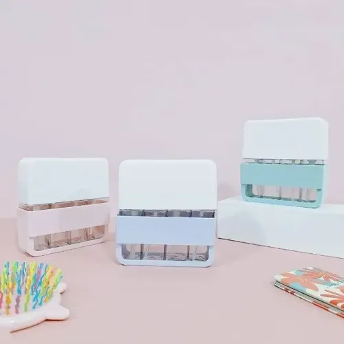 Botellas Maquillaje X4 Envase Dosificador Recargable