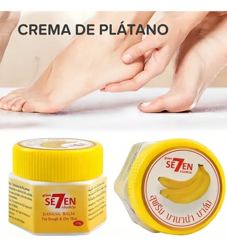 Crema De Plátano Para Pies Y Manos Que Suaviza La Piel Ásper Banana