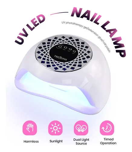 Lámpara Uv Para Uñas Gel 268w Profesional Portátil