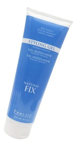 Gel Modelador Fidelite Natural Fix Efecto Humedo 230gr