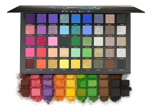 Paleta De Sombras K’apeine 45 Colores Mate Brillo