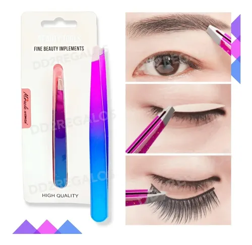 Pincita De Depilar Acero Inoxidable Cejas Profesional Tornas