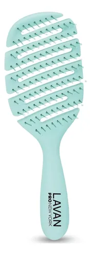 Cepillo Para El Cabello Lavanpro New York Flex Turquesa