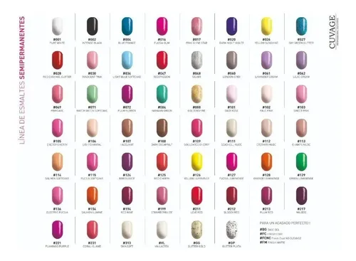 Esmalte Semipermanente Uv Cuvage Primer Base Top