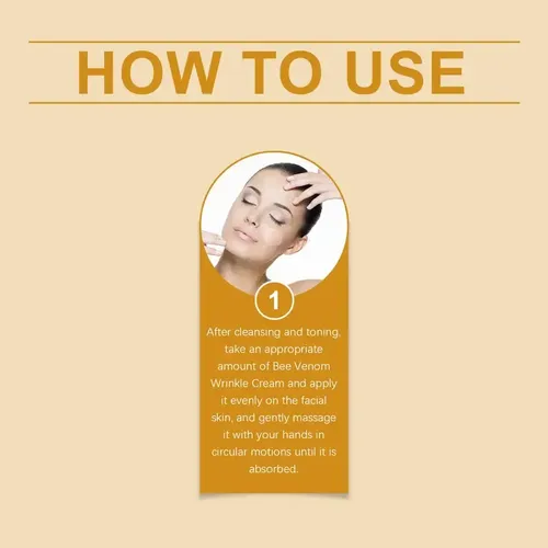Crema Facial Botox Bee Venom Antiarrugas 20g Todo Tipo De Piel Día/noche