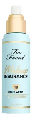 Spray fijador de maquillaje Too Faced, imprimador transparente Make Up Insurance