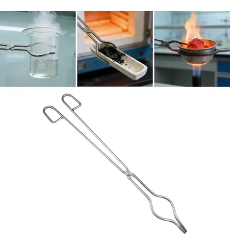 Crucible Tongs Con Fabricación En Acero 44 Centímetros