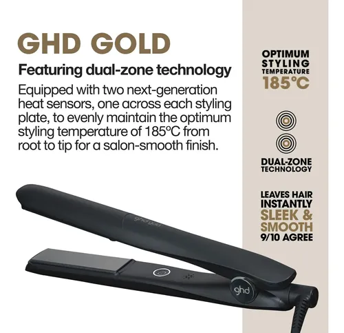 Plancha De Pelo Ghd Gold De 1 Herramienta Profesional De C