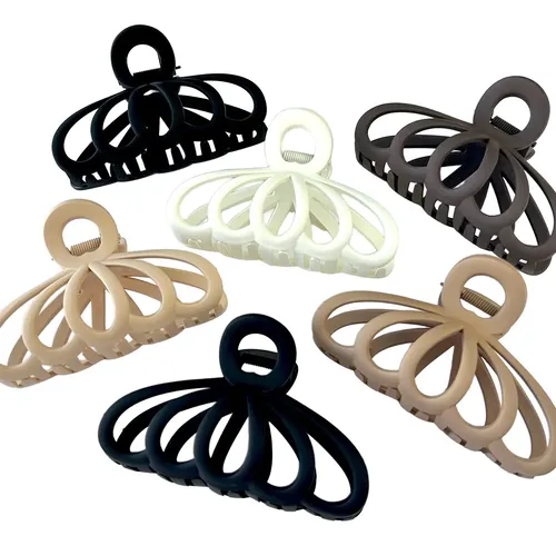 Pack 6 Broches Pinzas Ganchos Para Pelo Cabello Importados