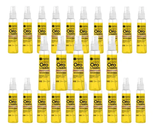Protector Termico Oro Liquido 250 Ml X 25 Nutrilux Post Kera