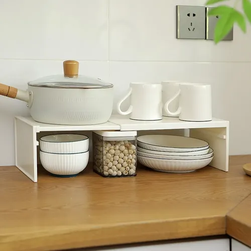 Organizador Retráctil Para Armarios De Cocina, Armario Que A As Shown