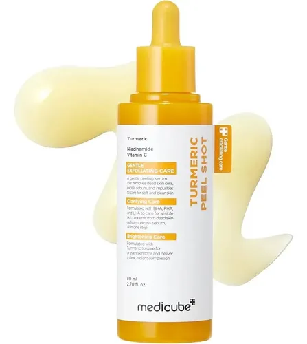 Medicube Kojic Acid Turmeric Peel Shot Exfoliante Aclarador Todo Tipo De Piel Noche