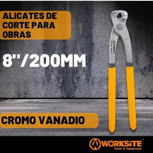 Tenaza Armador 8 / 200 Mm Carpintero Worksite