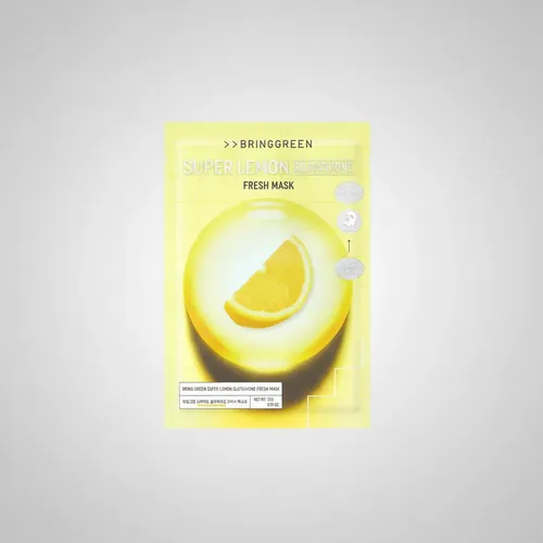 Mascarilla Facial Ilumina Bringgreen Limon Glutation 1 Un