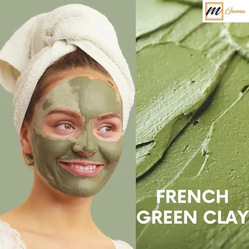 Arcilla Francesa Verde 100 G Para Mascarillas Y Cosmética