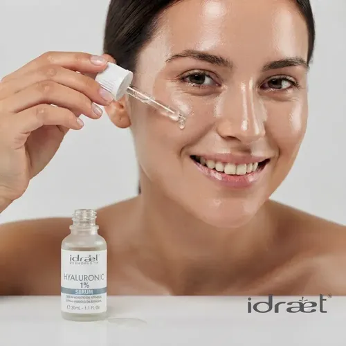 Idraet Serum Hialuronico 1% Antiage Hidratacion Profunda Momento de aplicación Día/Noche Tipo de piel Normal 30ml