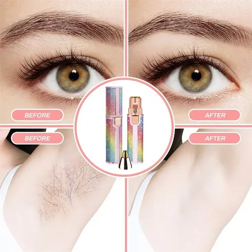 . Recortador De Cejas Eléctrico 2 En 1, Afeitadora De Cejas