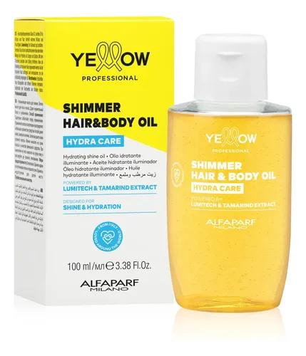 Yellow Hydra Care Shimmer Aceite Cabello Cuerpo Hidrata 100