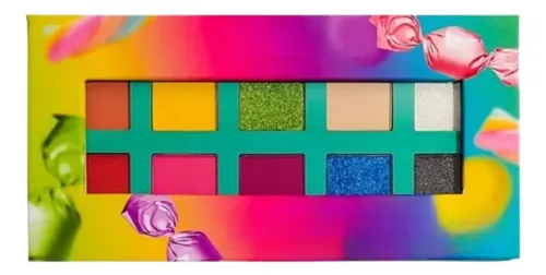 Paleta De Sombras Tutti Frutti Color De La Sombra Mixto