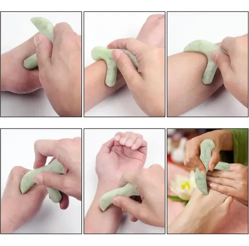 Herramienta De Masaje De Pies Jade Wewinever Para Reflexolog