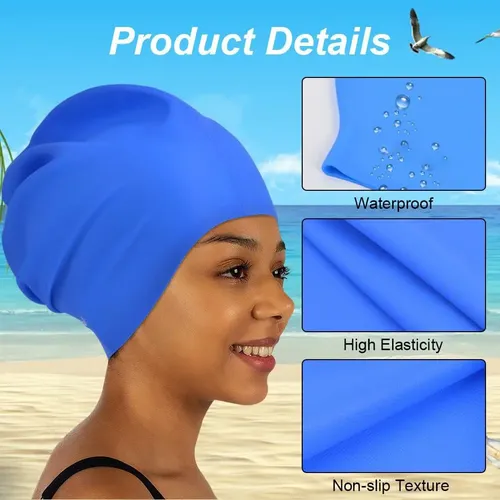 Gp. Touca De Cabelo Longo Xl Para Nadar Na Piscina. *
