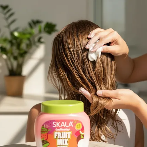 Tratamiento Y Crema De Peinar Fruit Mix Frutastic 1kg Skala