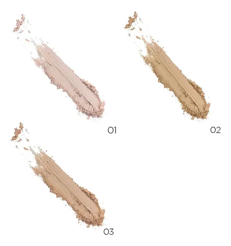 Polvo Compacto Note Mineral Natural Glow Vegano X10g Tono 01