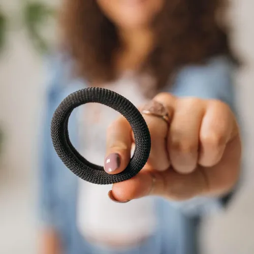 Cintas Para Cabello Grueso, Pesado O Rizado, Negras, 3 Unida
