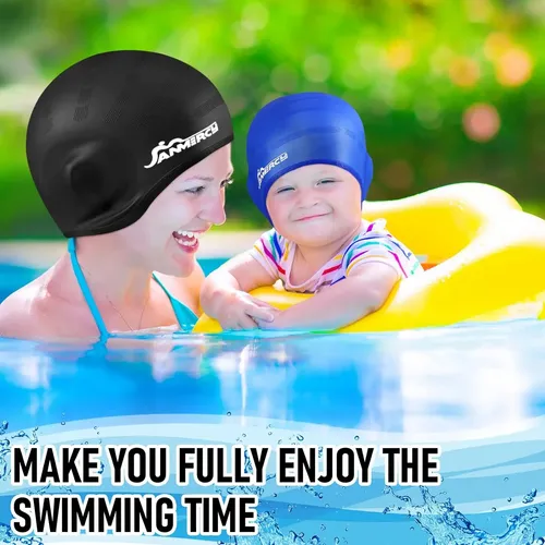 3 Gorros De Baño Para Niños Con Bolsillo 3d En La Oreja…