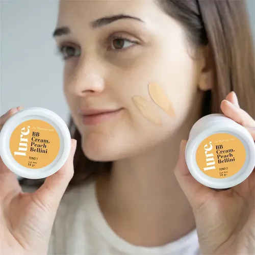 Bb Cream Peach Crema Facial – Balsamo Imperfecciones – Lure Tono 1