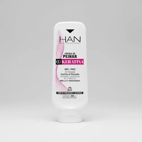 Han Crema Para Peinar Con Keratina Apto Metodo Curly X 220cc