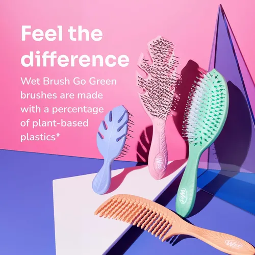 Cepillo Para El Cabello Wet Brush Go Green Curl Detangler Ne