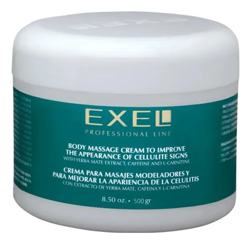 Crema Corporal Celulitis Modelador Reduce Drenaje 500g Exel