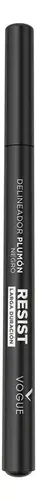 Delineador De Ojos Plumón Resist Color Negro 1.2ml Vogue