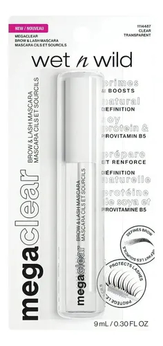 Mascara De Pestañas Transparente Wet N Wild Mega Clear