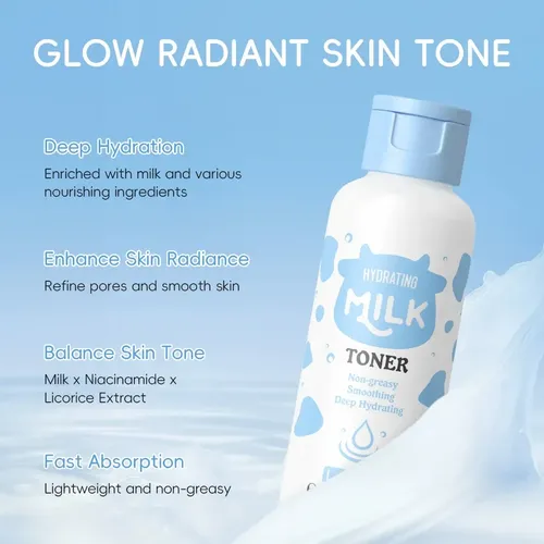 Tónico Hidratante Con Leche Nutritiva Laikou, 100 Ml;