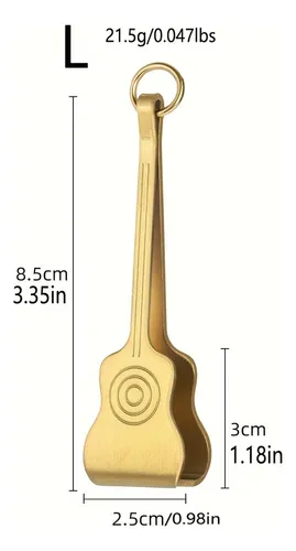 Pinzas Precisión Barba Cejas Acero Guitarra