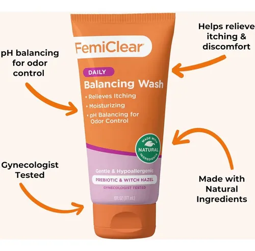 Lavado Femenino Calmante Femiclear 177 Ml
