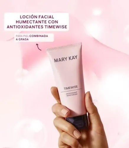 Crema Para El Rostro Antioxidante Timewise Mary Kay Momento de aplicación Día/Noche Tipo de piel Grasa