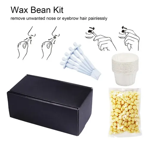 Kit De Cera Nasal Wax Bean Para Quitar Palitos