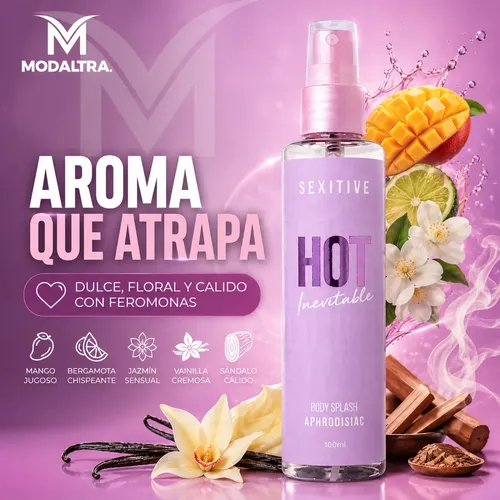 Body Splash De Mujer Perfume Femenino Sexitive Feromonas