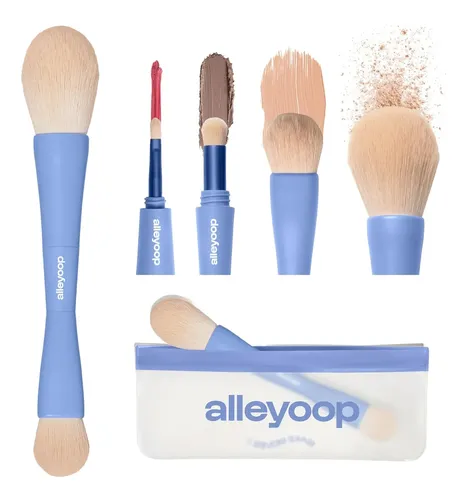 Set De Brochas De Maquillaje Alleyoop 4 En 1 Para Mujeres