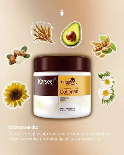 Mascarilla Capilar Karseell Maca Power Collagen- Más Vendida