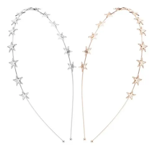 Diadema Con Forma De Estrella Para El Pelo, Con Forma De Laz