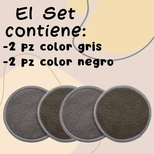 Toallas Desmaquillantes Facial Reutilizables Ecológicas, 4 U